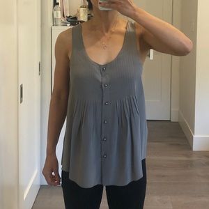 Madewell Eliot silk top